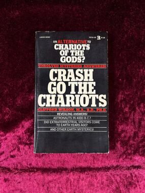 Vintage Paperback Book – Crash Go The Chariots Clifford Wilson 1972 Lancer Books